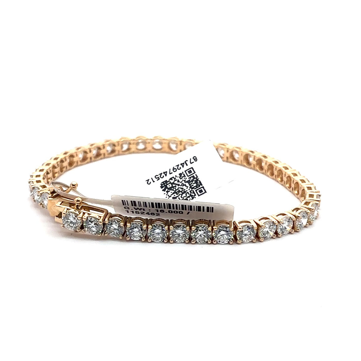 The Joséphine Round Diamond Tennis Bracelet