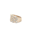 The Pléiade Multi-Row Diamond Band
