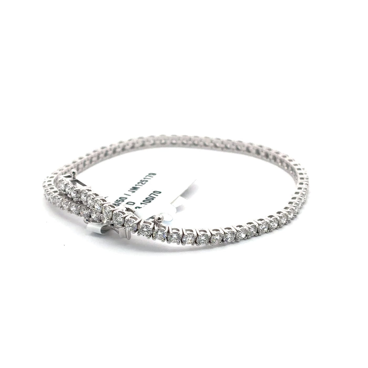 The Claire Round Diamond Tennis Bracelet