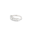 The Park Avenue Emerald-Cut Diamond Band