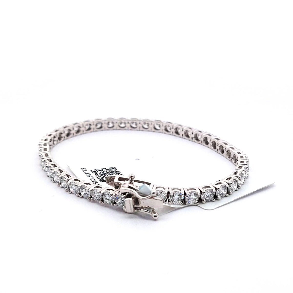 The Sylvie Round Diamond Tennis Bracelet