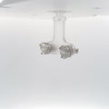 The Hélène Oval Diamond Studs