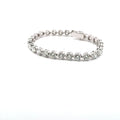 The Béatrice Round Diamond Tennis Bracelet