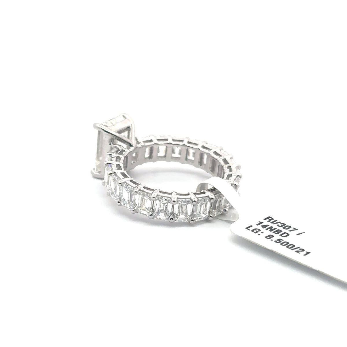 The Marguerite Emerald-Cut Solitaire Ring