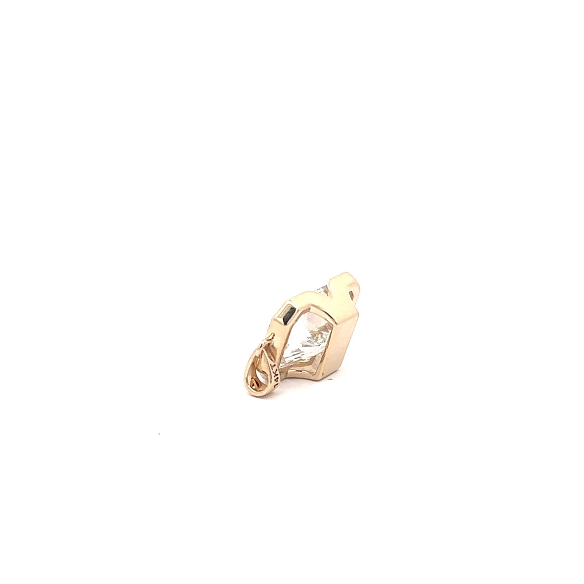 The Noémie Radiant Bezel Pendant