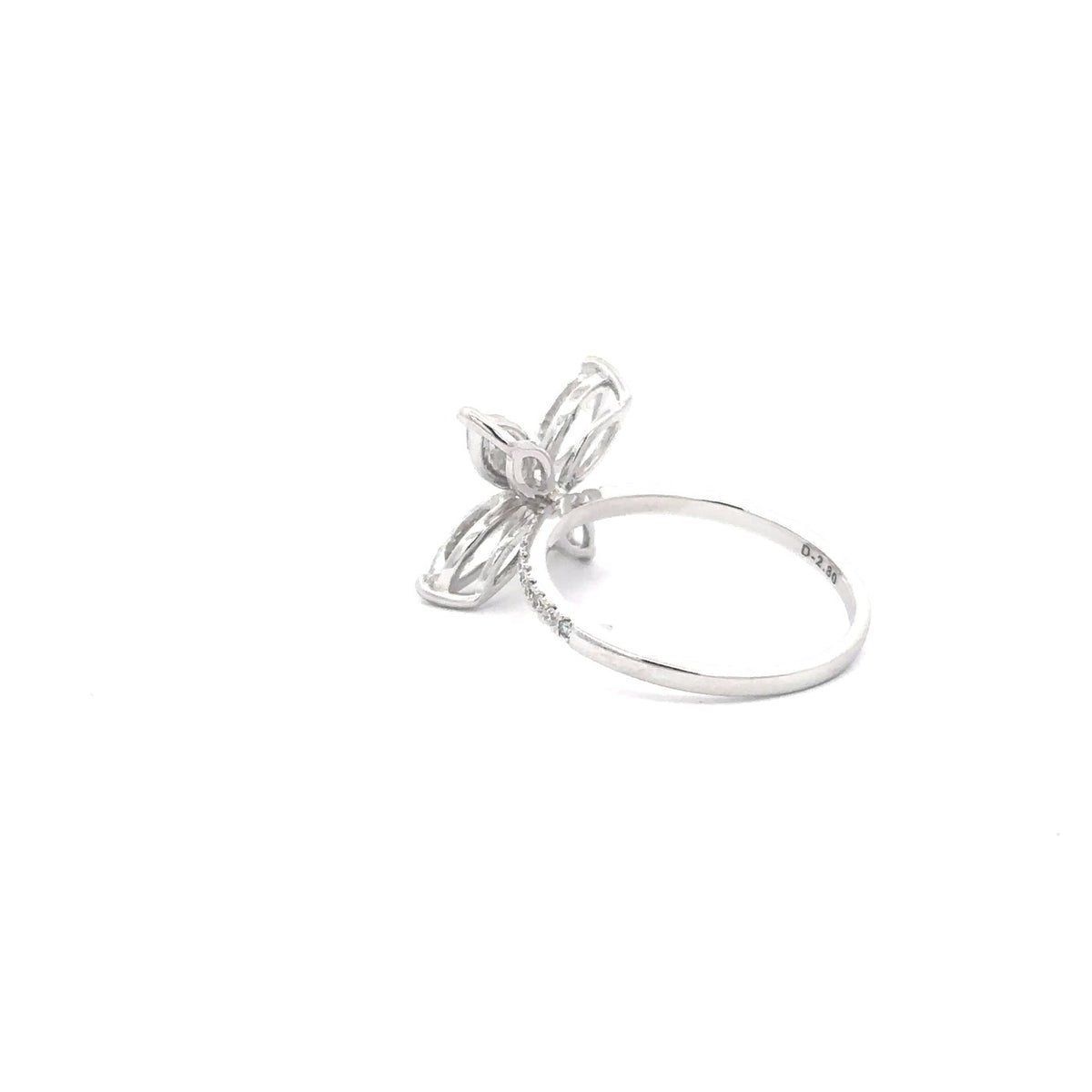 The Fleur Marquise Floral Cluster Diamond Ring
