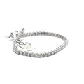 The Camille Round Diamond Tennis Bracelet