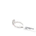 The Anaïs Pear Solitaire with Pink Accents
