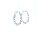The Orbit Inside-Out Diamond Hoops