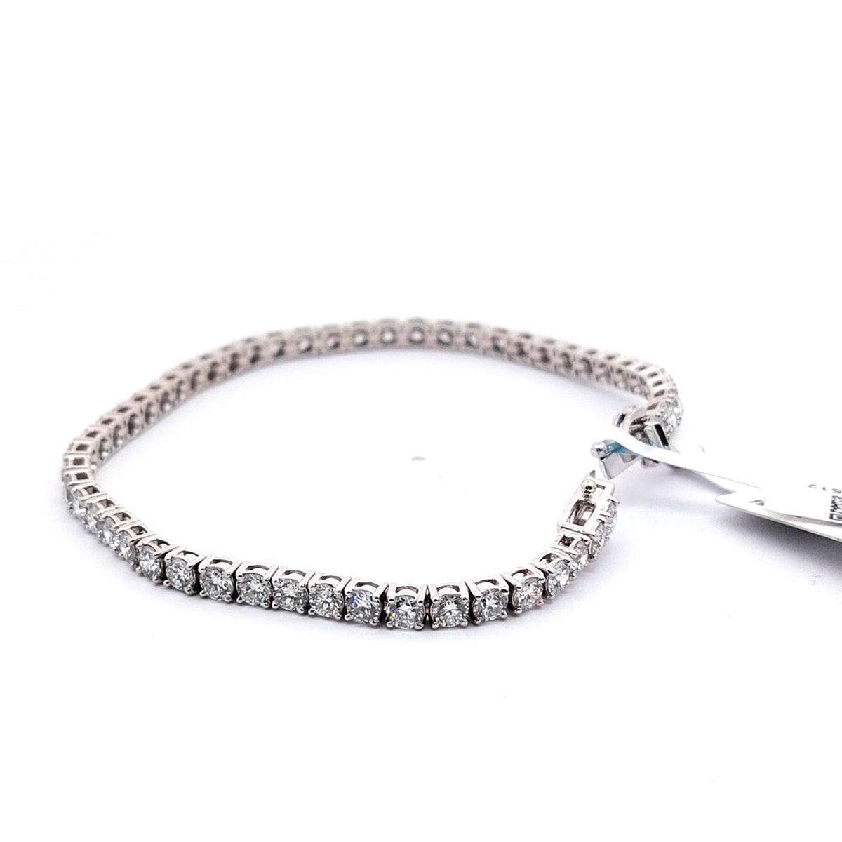 The Odette Round Diamond Tennis Bracelet