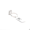 The Honorine Emerald-Cut Hidden-Halo Solitaire Ring
