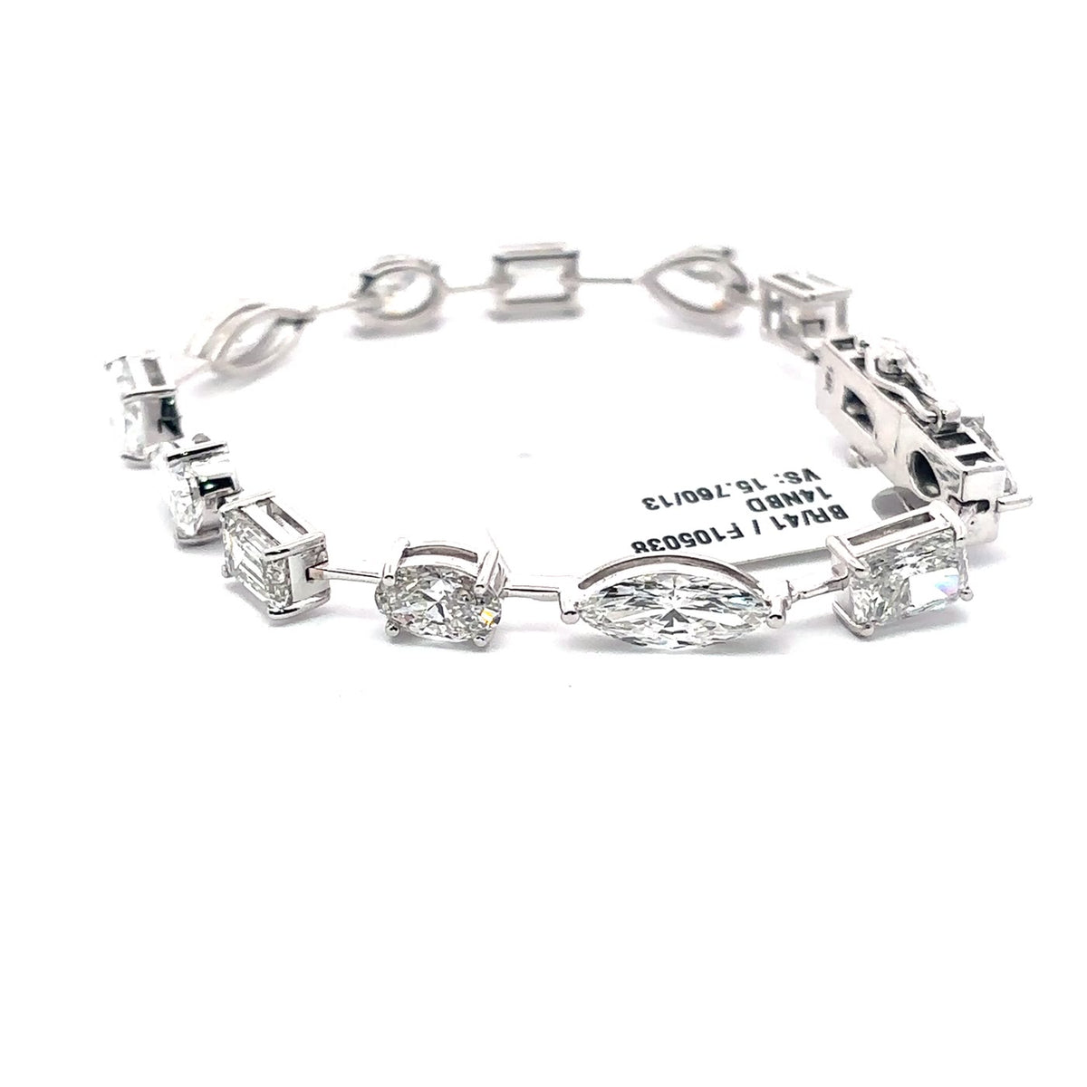 The Ondine Mixed-Cut Diamond Bracelet