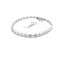The Amélie Bezel-Set Pear Diamond Tennis Bracelet