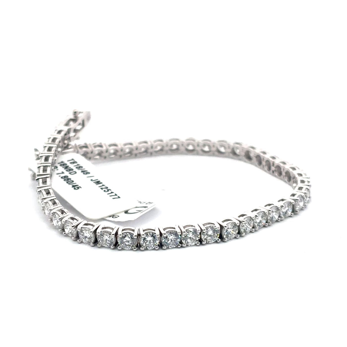 The Hélène Round Diamond Tennis Bracelet