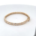 The Capucine Bezel-Set Emerald-Cut Diamond Tennis Bracelet