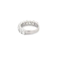 The Rivière Oval Diamond Half-Eternity Band