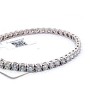 The Sylvie Round Diamond Tennis Bracelet