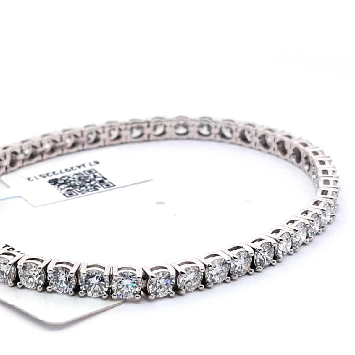 The Sylvie Round Diamond Tennis Bracelet