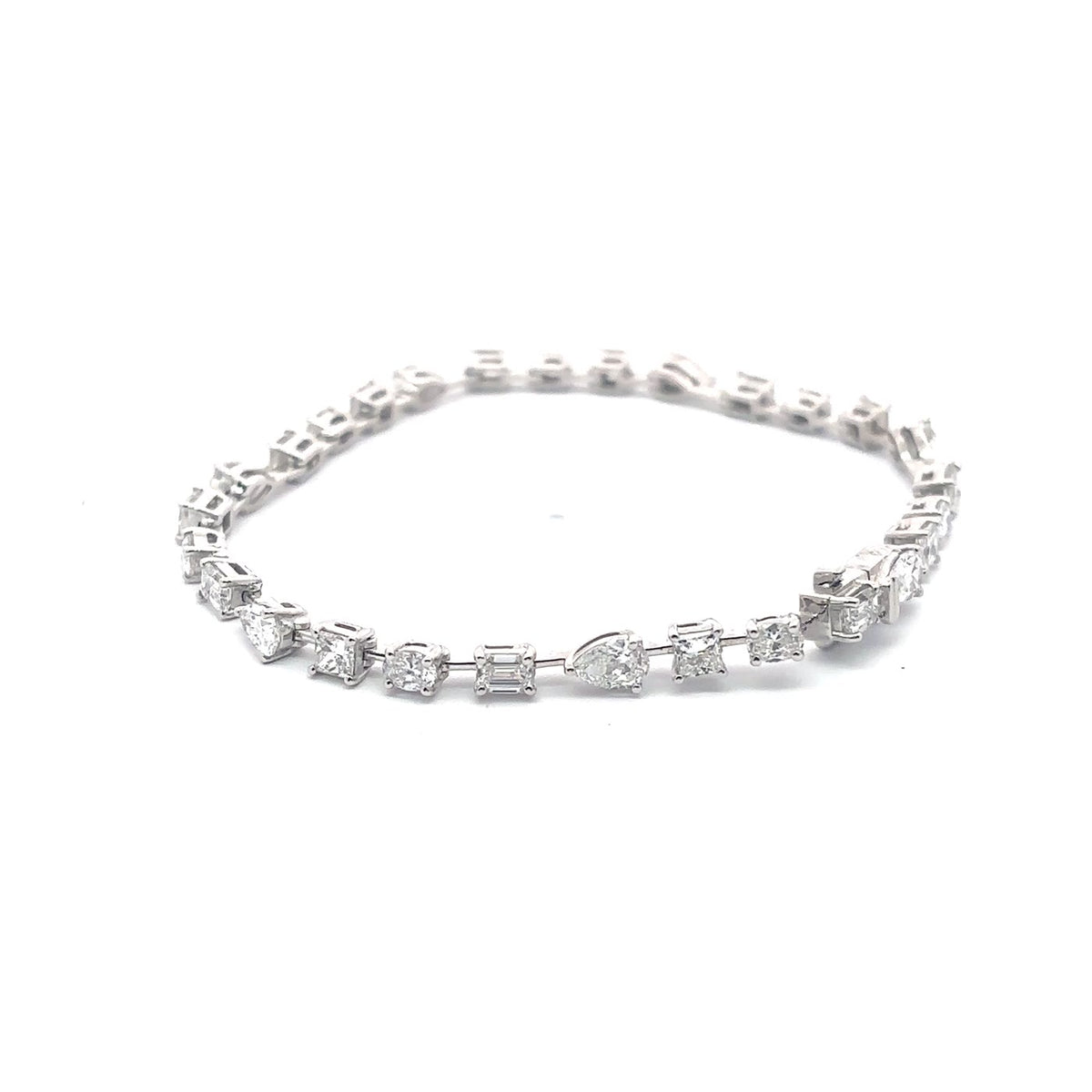 The Delphine Mixed-Cut Diamond Bracelet