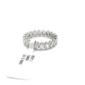 The Adèle Emerald-Cut Diamond Eternity Band
