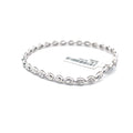 The Amélie Bezel-Set Pear Diamond Tennis Bracelet