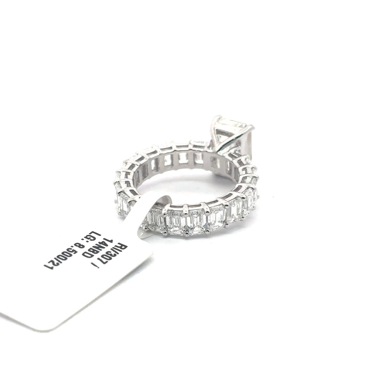 The Marguerite Emerald-Cut Solitaire Ring