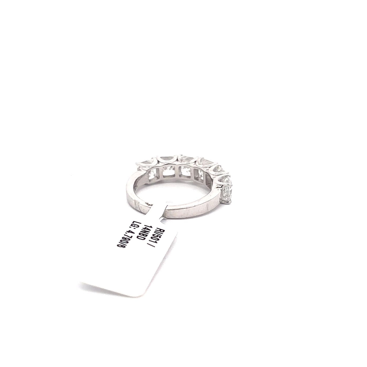 The Estelle Radiant Half-Eternity Band