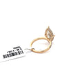 The Sabine Marquise Hidden-Halo Solitaire Ring