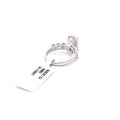 The Aurélie Oval Diamond Ring with Graduated Sides