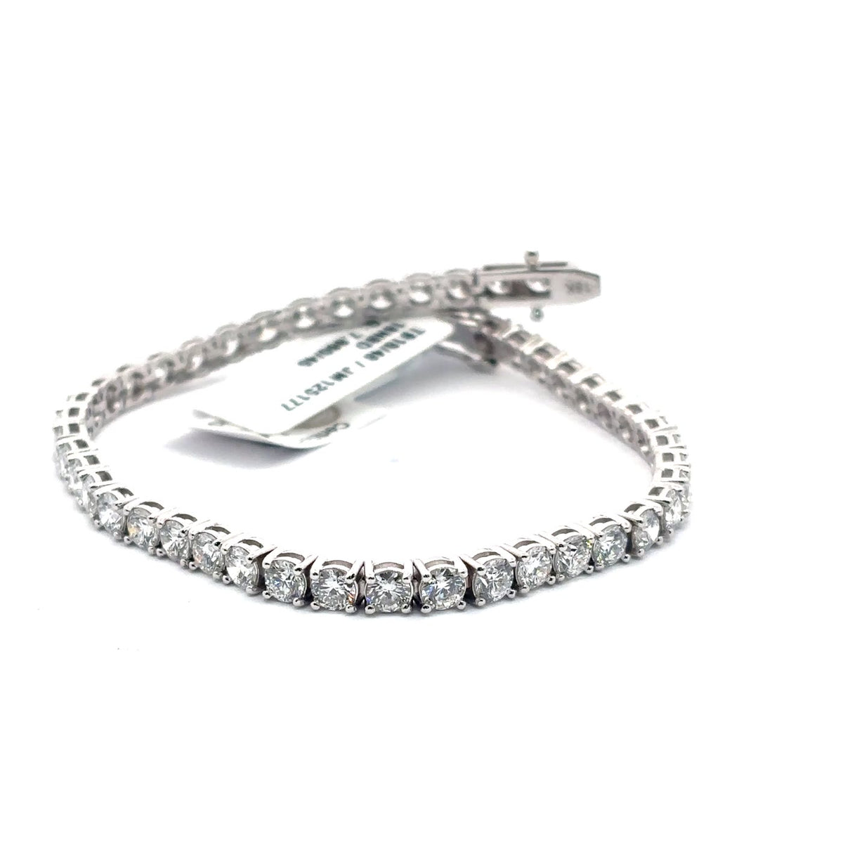 The Hélène Round Diamond Tennis Bracelet