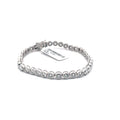 The Juliette Bezel-Set Round Diamond Tennis Bracelet