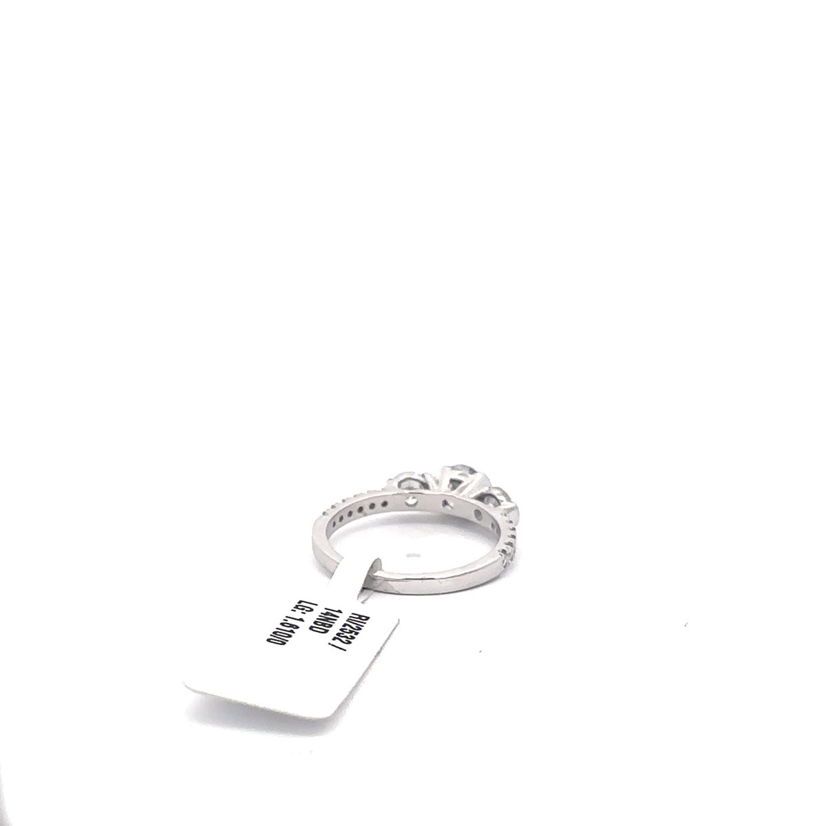 The Aurélia Three-Stone Diamond Engagement Ring