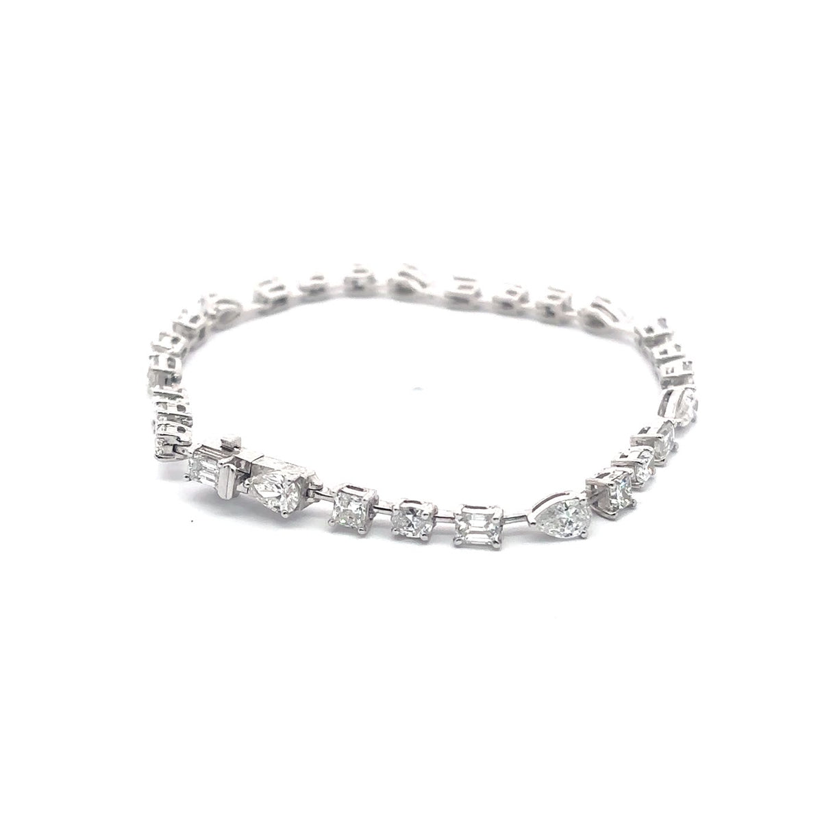 The Delphine Mixed-Cut Diamond Bracelet