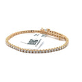 The Margot Round Diamond Tennis Bracelet