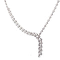 The Comète Pear Diamond Necklace