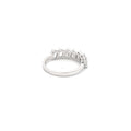 The Park Avenue Emerald-Cut Diamond Band