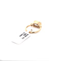 The Lucie East-West Cushion Three-Stone Ring