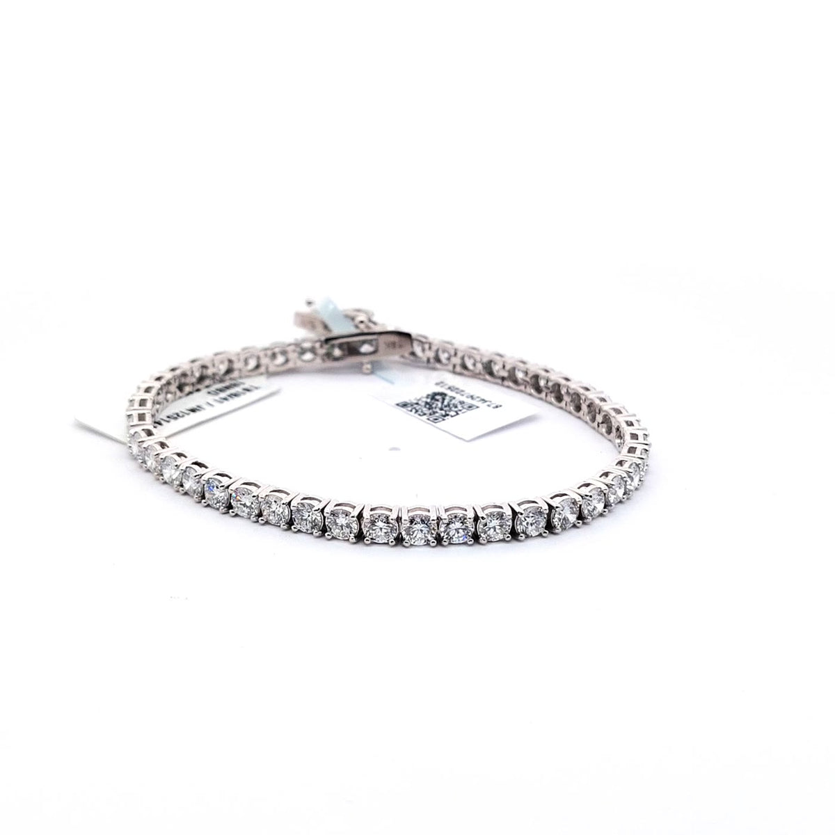 The Sylvie Round Diamond Tennis Bracelet