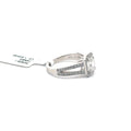 The Cécile Emerald-Cut Halo Ring