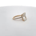 The Florence Radiant Hidden-Halo Ring