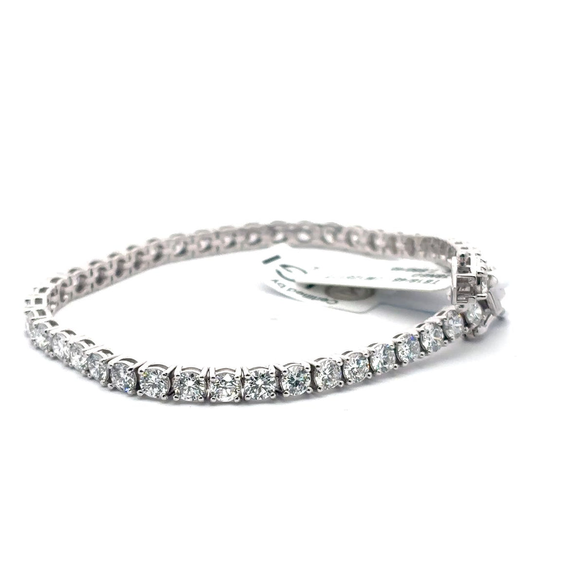 The Hélène Round Diamond Tennis Bracelet