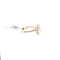 The Liliane Pear Hidden-Halo Solitaire Ring