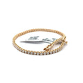 The Margot Round Diamond Tennis Bracelet