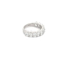 The Rivière Oval Diamond Half-Eternity Band