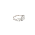 The Manhattan Emerald-Cut Diamond Band