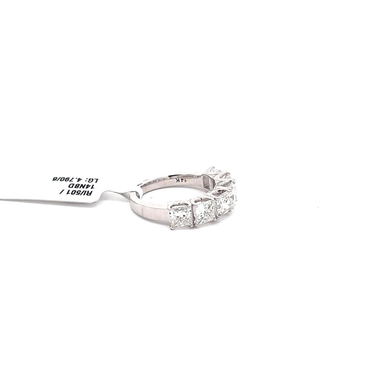 The Estelle Radiant Half-Eternity Band