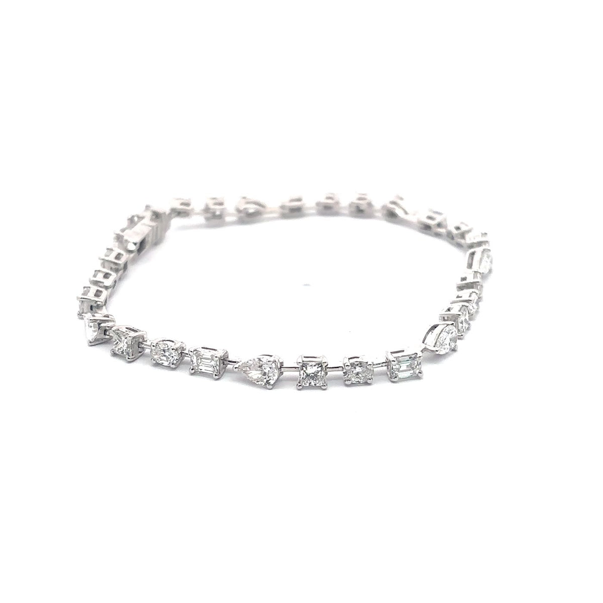 The Delphine Mixed-Cut Diamond Bracelet