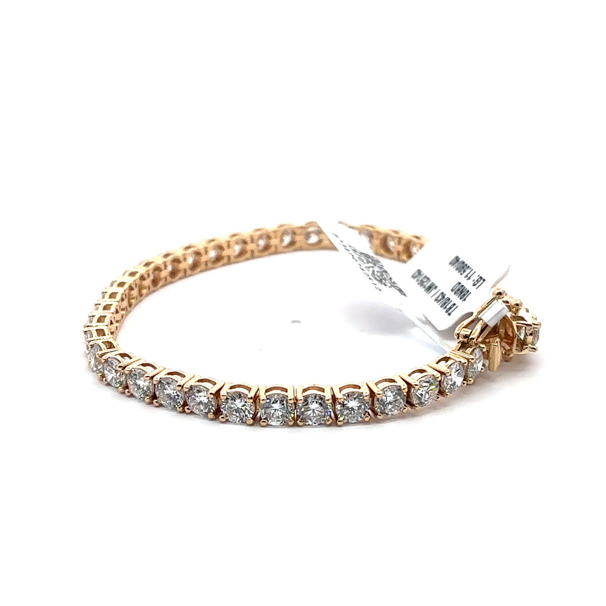 The Joséphine Round Diamond Tennis Bracelet