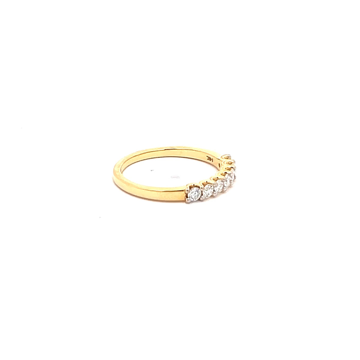 The Aurore Seven-Stone Diamond Band