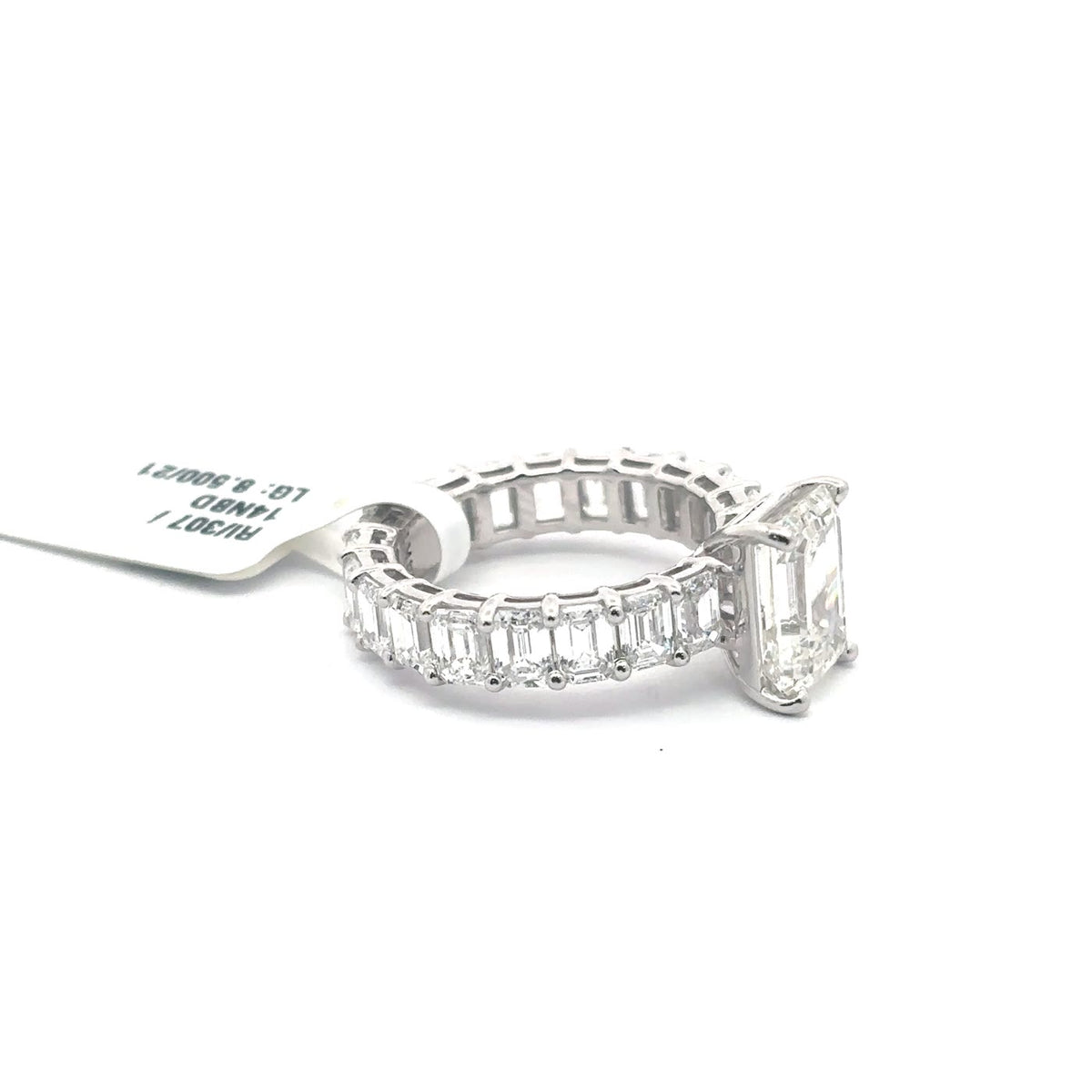 The Marguerite Emerald-Cut Solitaire Ring